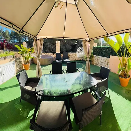 Adosado Entorno Playa Y Montana Tranquilidad Relax Jacuzzi Piscina Wifi Aire Jardin Barbacoa Y Parking * Calpe
